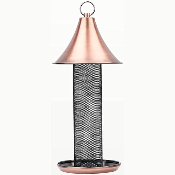 Kingsyard - Copper style Nyjer seed feeder