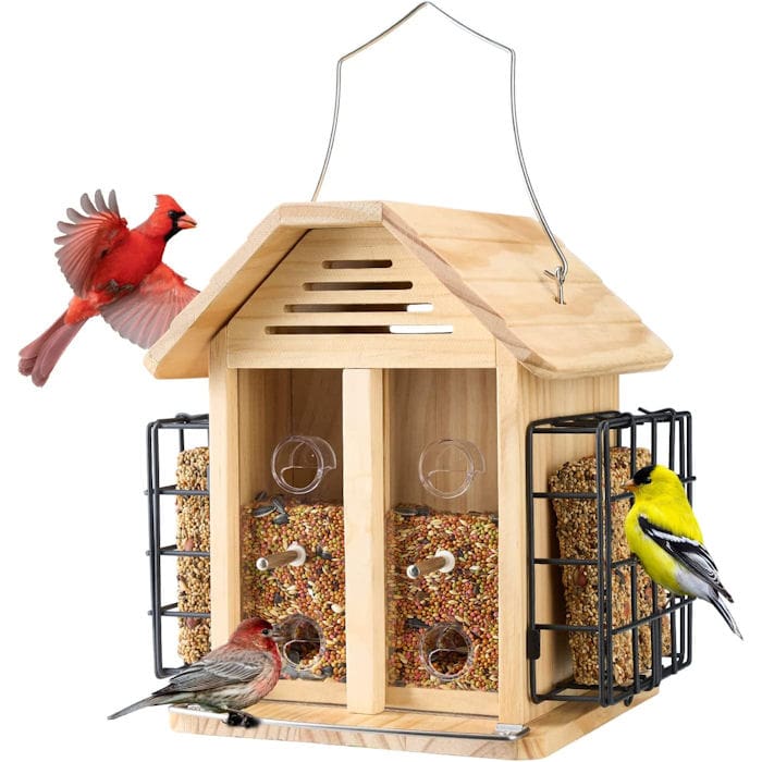 Kingsyard - Deluxe Seed Bird Feeder